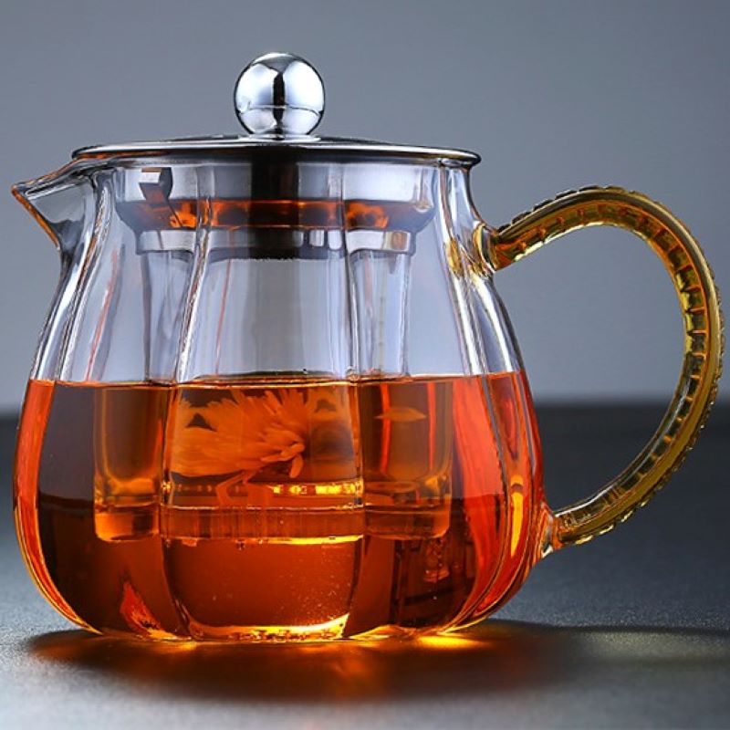 玻璃泡茶茶壶家用过滤加厚耐热大号功夫冲煮茶壶