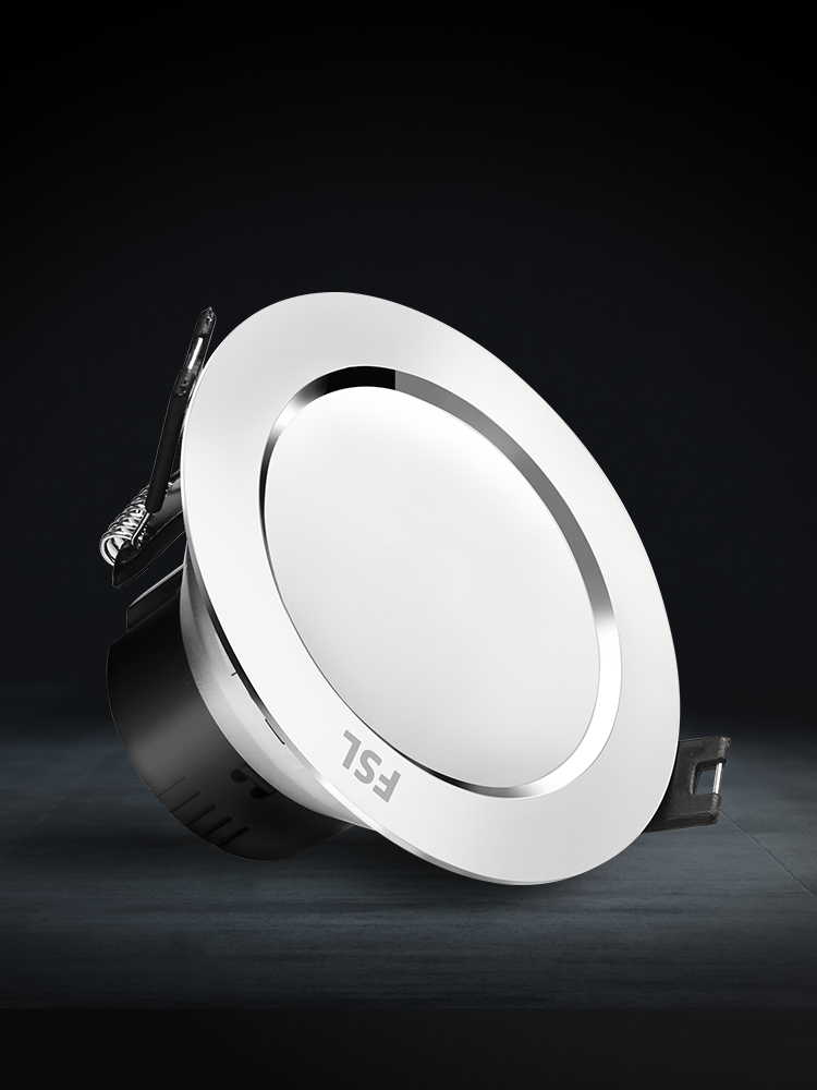 佛山照明筒灯led嵌入式射灯3w5w天花花灯客厅筒灯