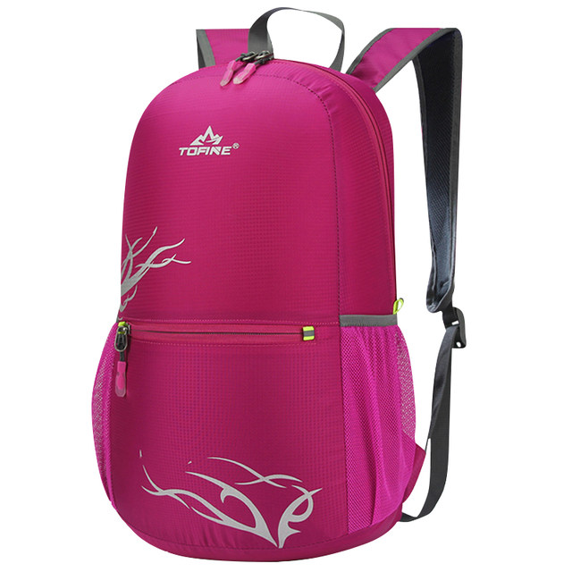 Tuofeng lightweight backpack female folding skin bag outdoor waterproof travel backpack sports and leisure small school bag ultra light Tuofeng lightweight backpack female folding skin bag outdoor waterproof travel backpack sports and leisure small school bag ultra light