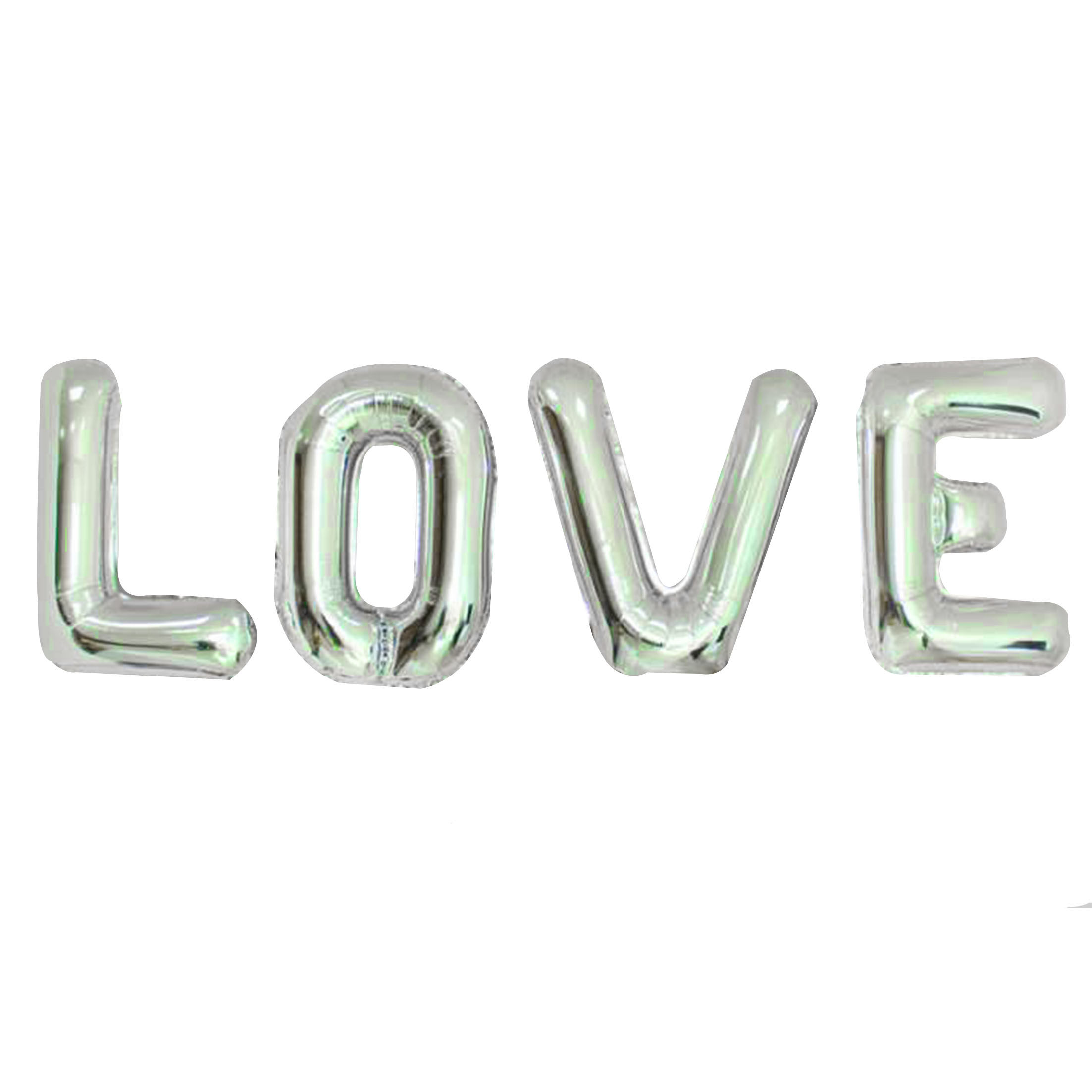 热销连体love铝膜气球分体铝箔球32寸字母求婚表白结婚庆典派对