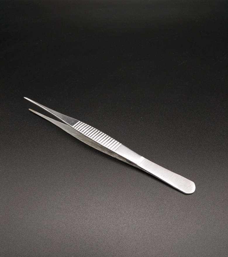 镊子平头不锈钢长度16c药品教学仪器化学实验器材教学仪器
