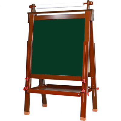 家用无尘幼儿小学生黑板架式宝宝画架磁性折叠写字画板