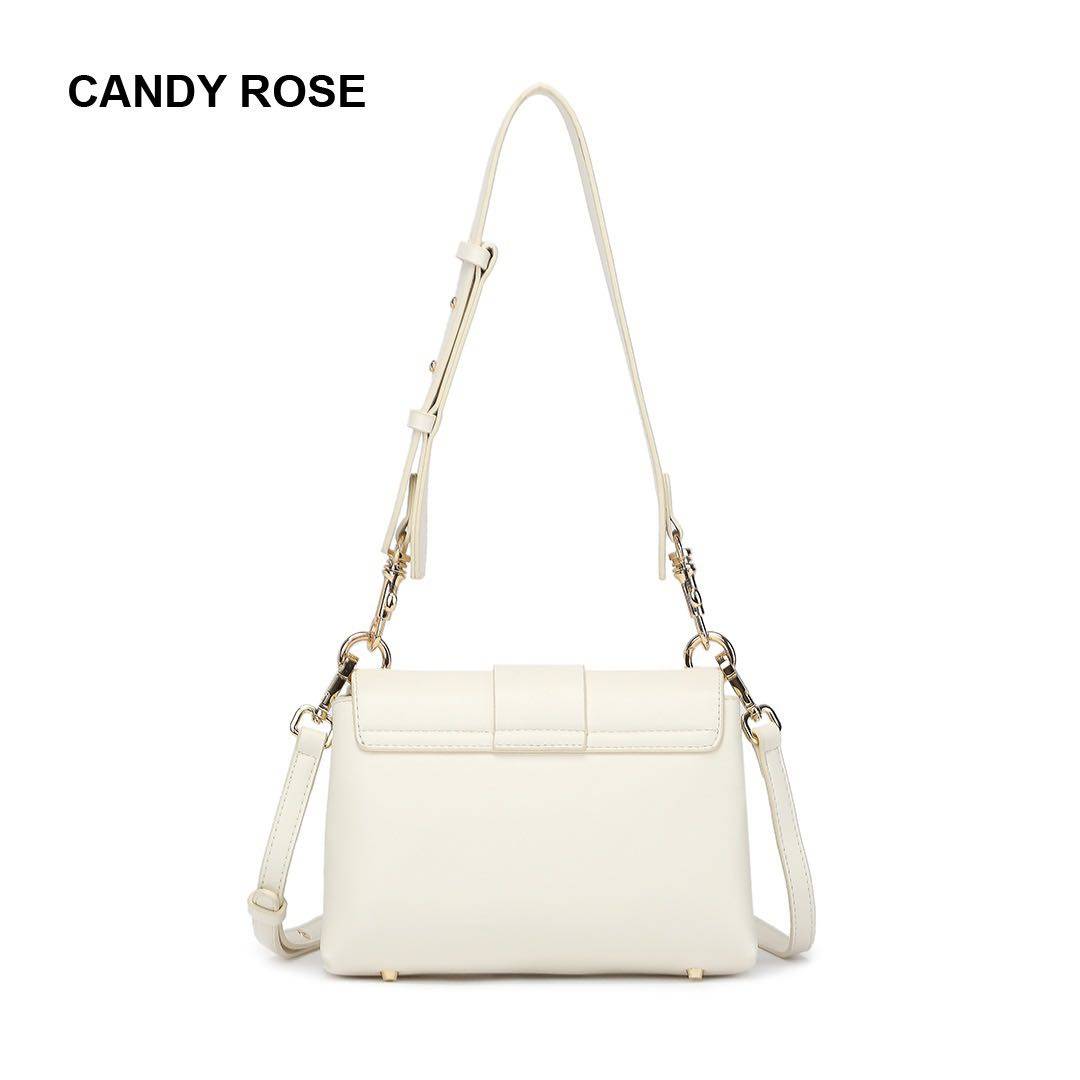 candyrose黑白包黑白cr女包百搭包百搭斜挎腋下官方女士包袋