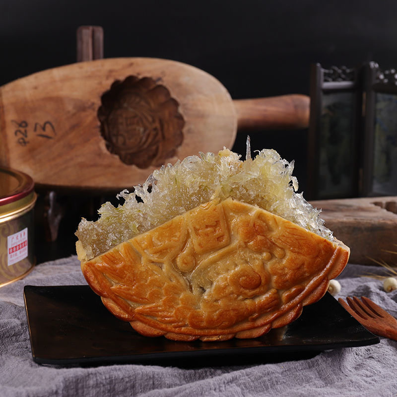 广泰低糖冬瓜蓉丝冬翅月饼广东老式水果果味月饼