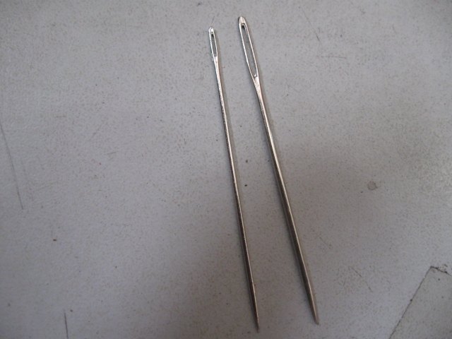 针眼大手缝针缝衣针针孔1-8号家用十字针