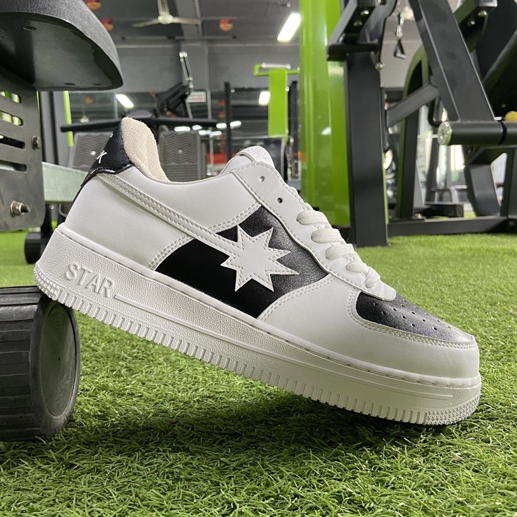 starwalk流星黑白黑白熊熊猫奥利利奥男女休闲滑板休闲板鞋