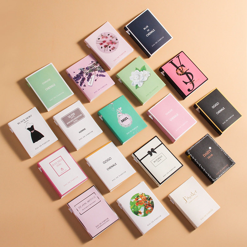 香水小样小城伊香品牌卡片2ml正品品男女士试用香水