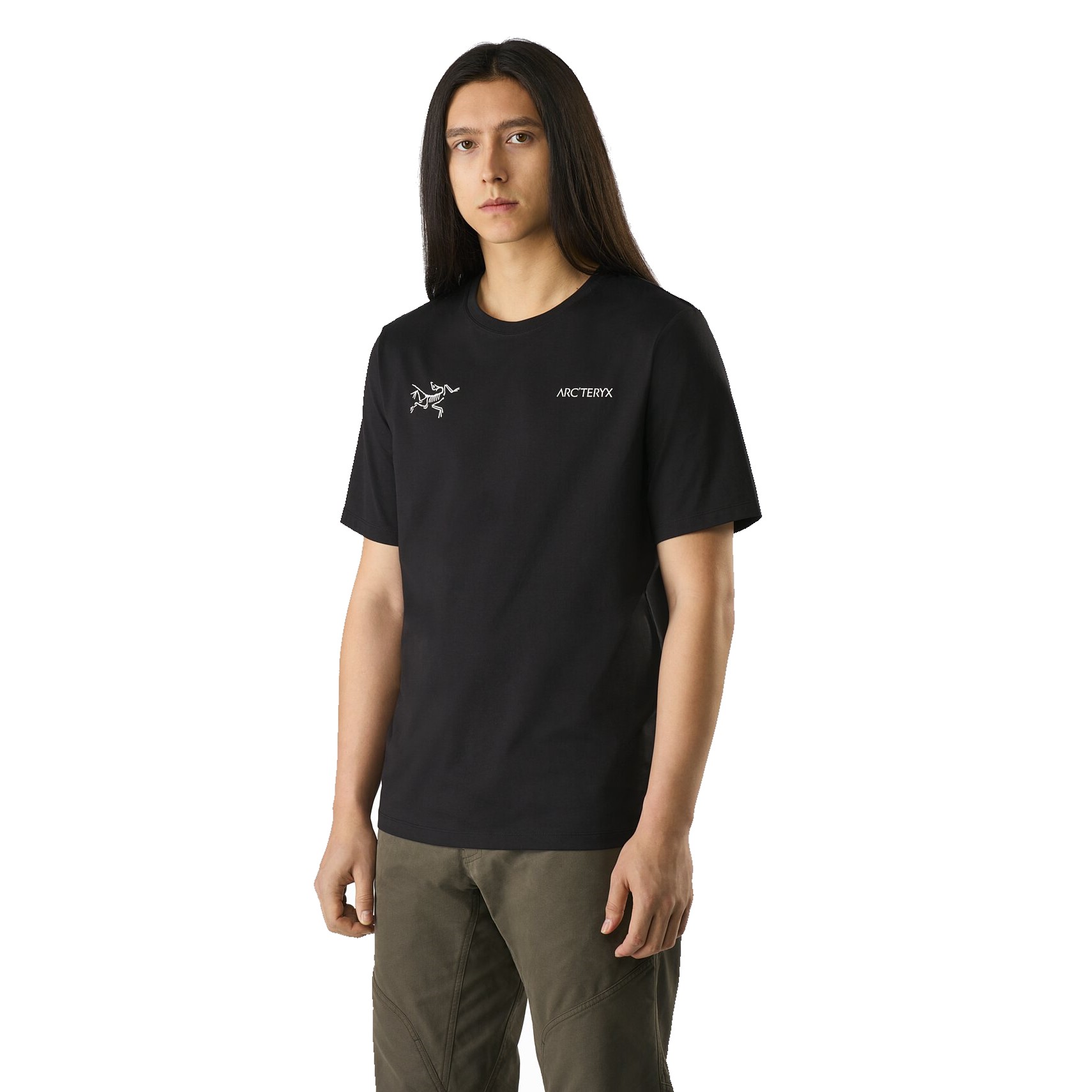 【ZX GLOBAL】 Arcteryx始祖鸟 SPLIT新款男款有机棉舒适短袖T恤