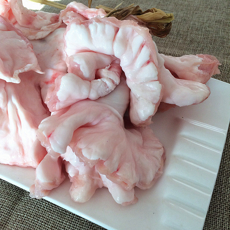 猪油花边农家新鲜猪水大油荤油鸡冠油炸梭子其它猪肉类