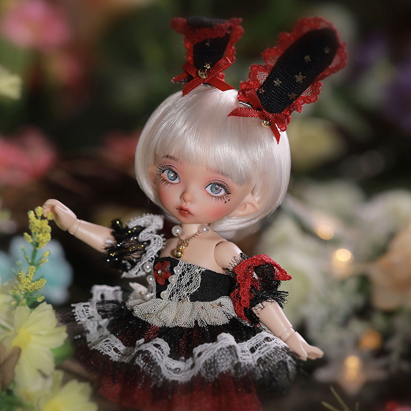 bjd娃娃fairyland8分robb罗柏可爱萌趣兔耳朵纯bjd