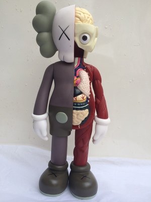kaws16寸半解剖公仔 潮流动漫手办模型摆件周边玩偶玩具 现货直销