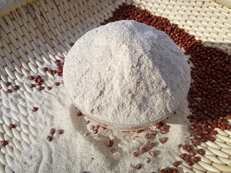 豆粉现磨红豆生红500g添加杂粮面粉面粉