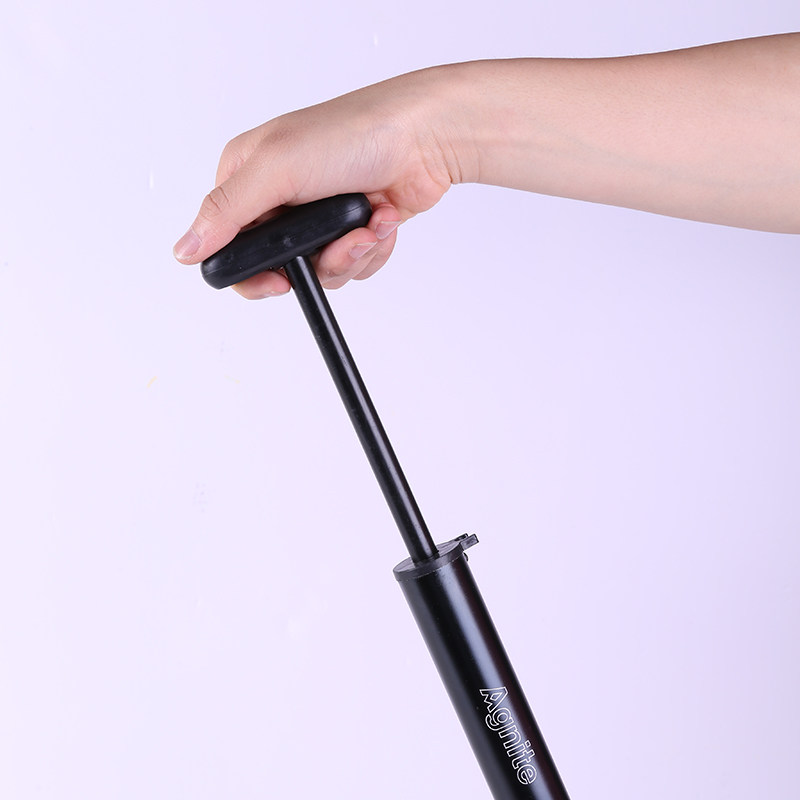 得力安格耐特f1304打气筒打气适用足蓝排球通用多功能篮球充气设备