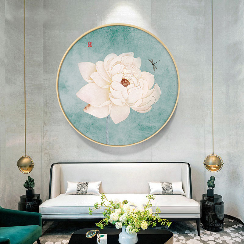 印花包邮新款dmc纯棉十字绣套件客厅卧室餐厅十字绣套件