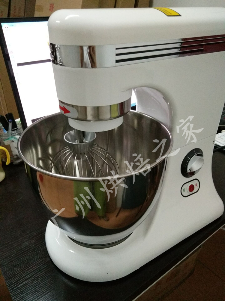 大草原5升7l厨师机面包房多功能和面机商用鲜奶搅拌b7台式打蛋机