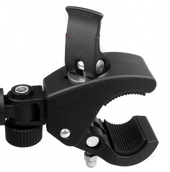 运动大力车管单车管固定相机旋转360度夹子自行车辅助道具类