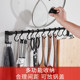 Kitchen hook rack free perforated row hook strong viscose wall shovel spoon storage pot cover rack space aluminum Kitchen hook rack free perforated row hook strong viscose wall shovel spoon storage pot cover rack space aluminum