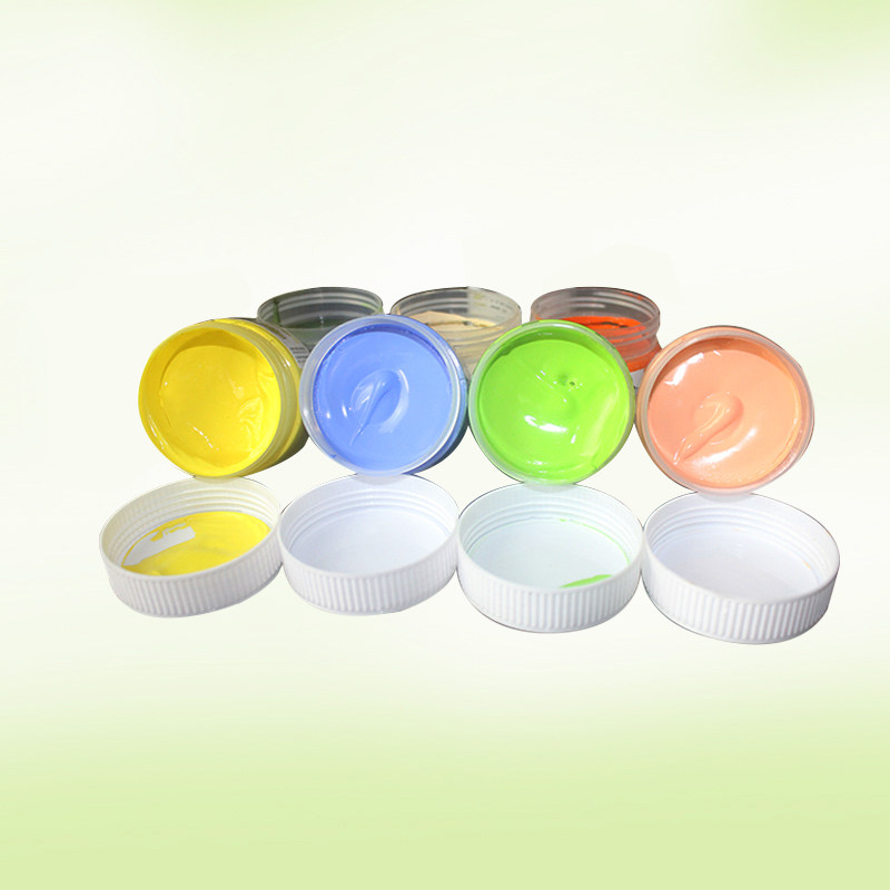 颜料1瓶包邮文萃水粉100ml罐装36色学生用水水粉颜料