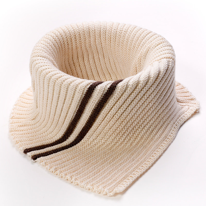 秋冬洋气围脖三角领子加厚羊绒脖套围巾针织围巾