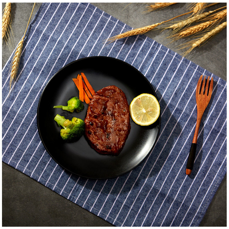 西餐牛排美食食品摄影摆拍拍摄拍照道具背景纸背景布装饰摆件饰品