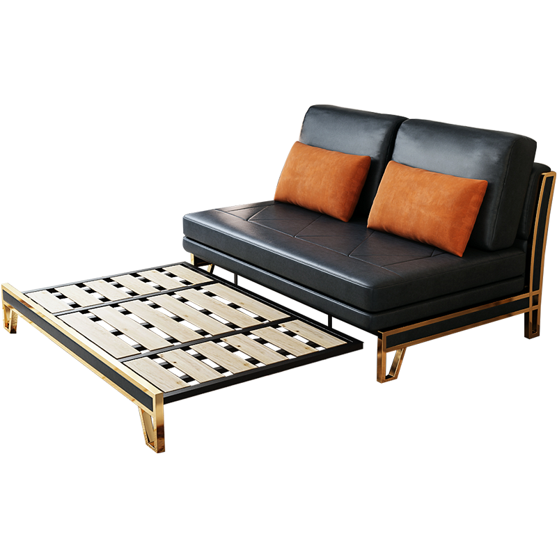 沙发现代两用三人布三人科技可折叠伸缩轻奢多功能沙发床