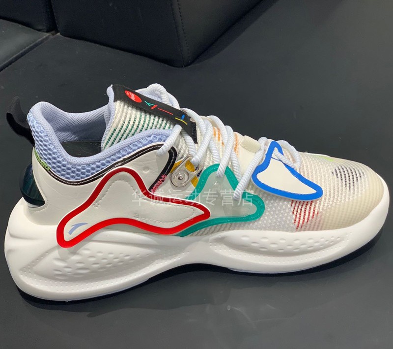 现货安踏可口可乐联名2020秋男网面透气霸道休闲鞋运动休闲鞋