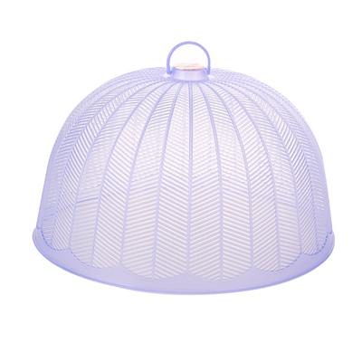 百露菜罩子防蝇罩小号餐桌罩圆形饭菜罩环保塑料厨房食物罩6个装