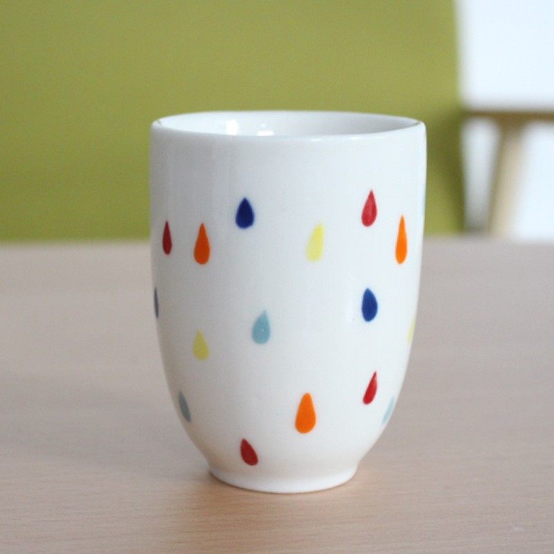 2号陶艺20个素坯茶杯小泥人diy彩绘艺素杯子模型制作工具