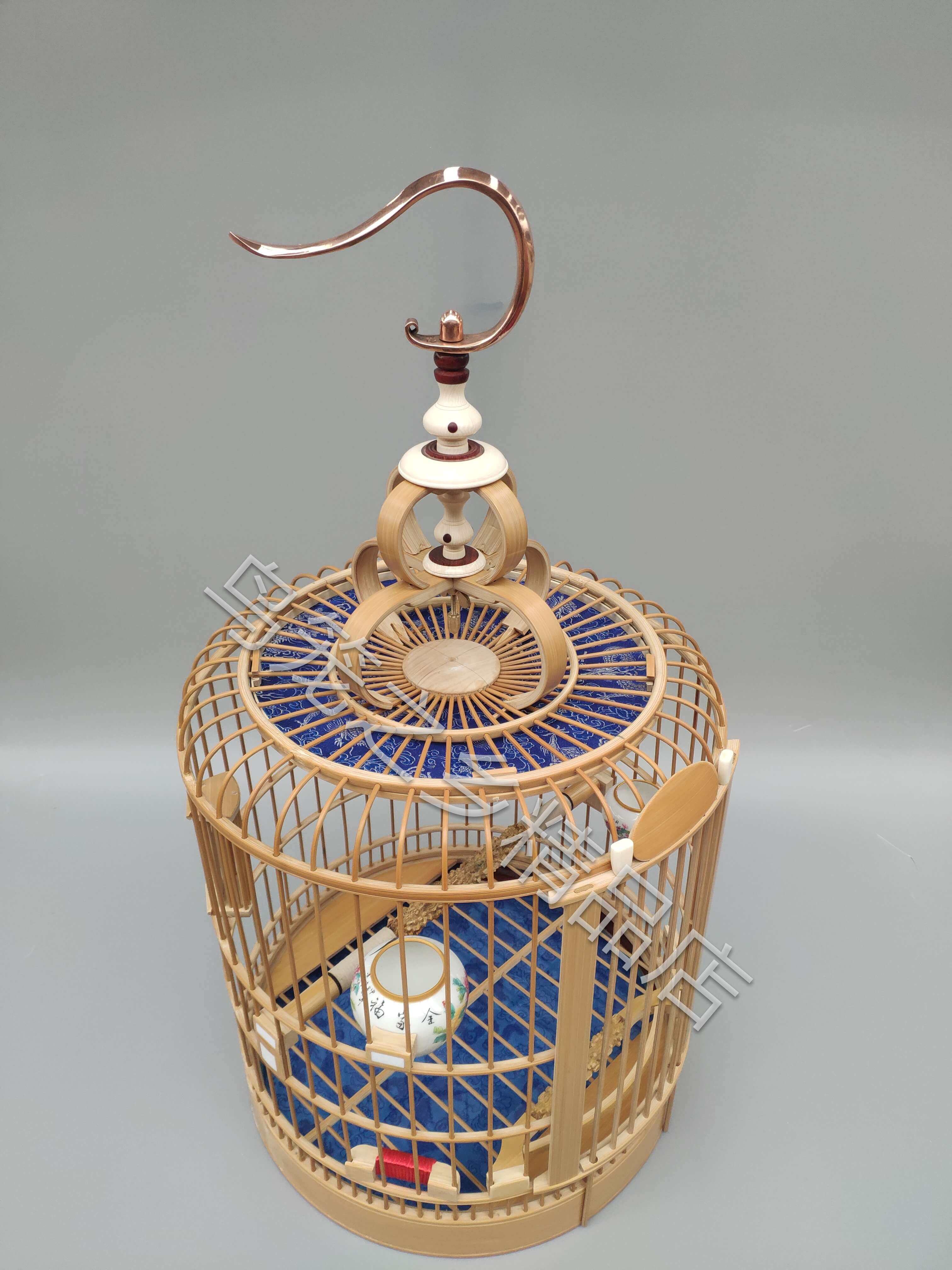 四川画眉画眉鸟鸟笼川笼成都手工竹制品全套高配包鸟笼