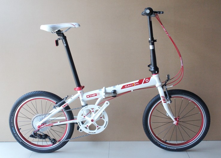 老款清仓美国大行dahonkbc083特别配色限量超轻折叠自行车