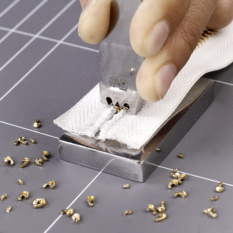 去齿拉链手工diy皮具3号号码工具神器瑞粉拉链