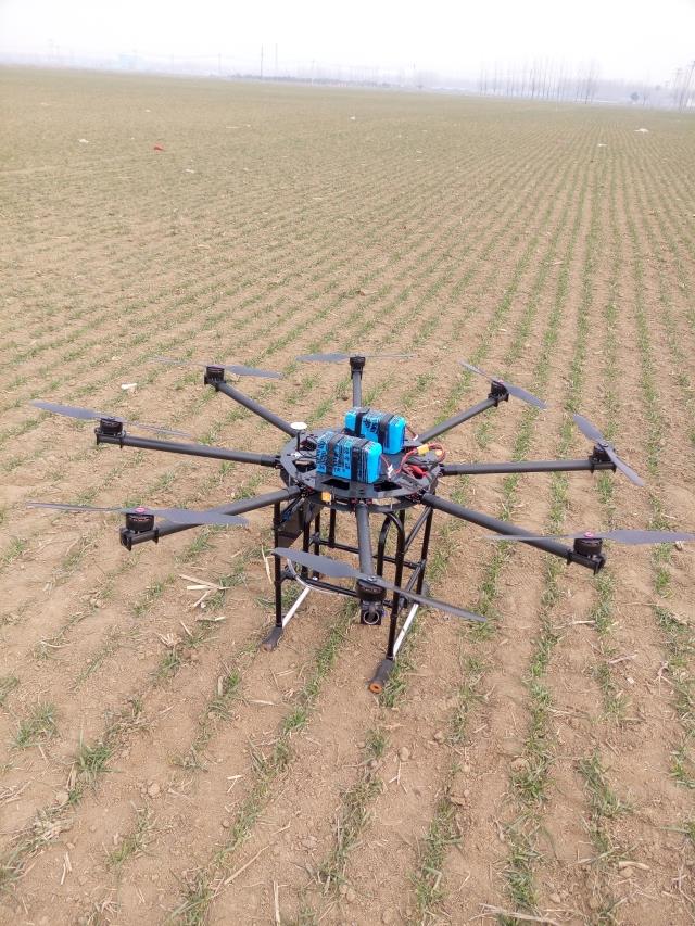 喷药机除草杀虫无人机农用植保打农药无人机 eft植保机e410农业飞机10