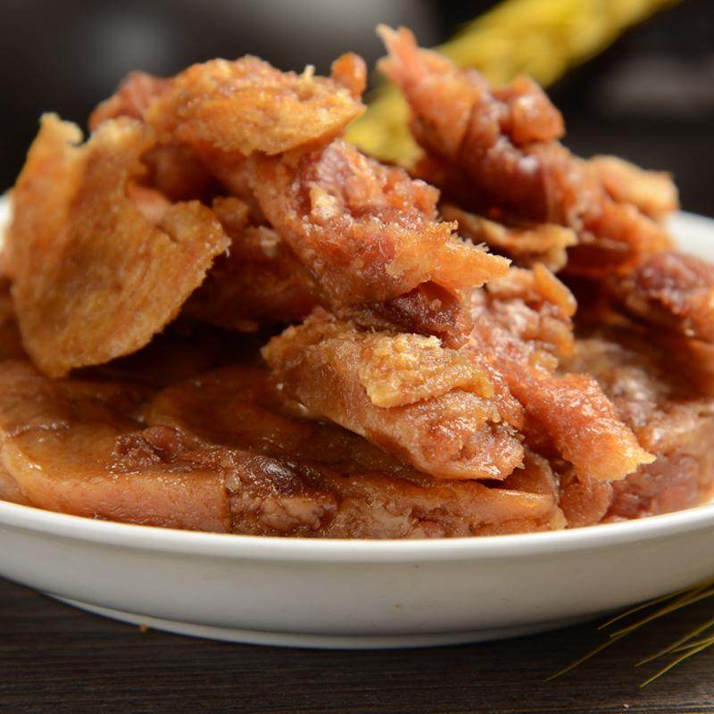 夏庄李锦联脱脂压缩特价青岛特产脂渣真空鸭肉猪肉类