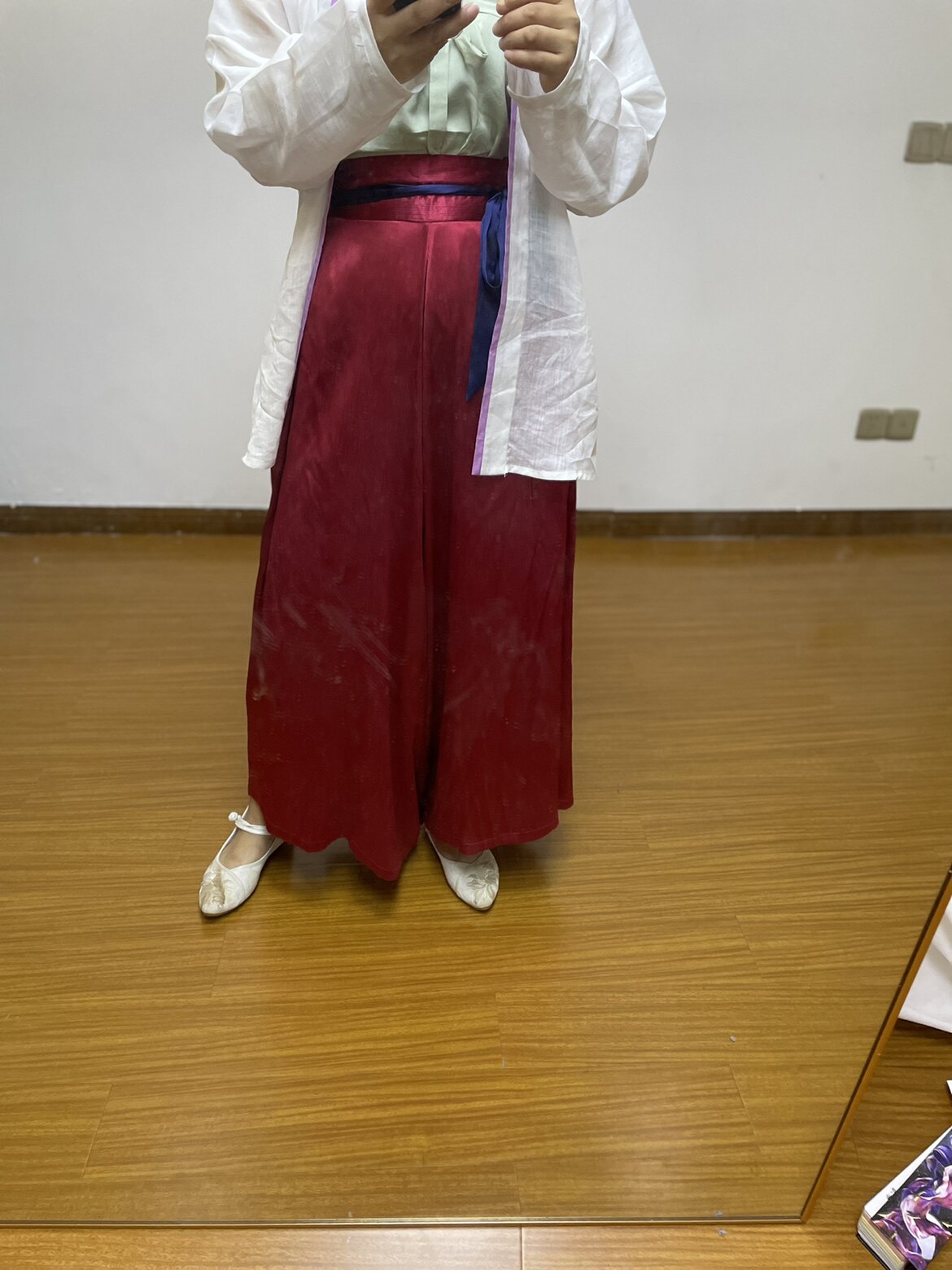 原创汉服宋制裤子裆桍宋裤日常放量宽松百搭汉服