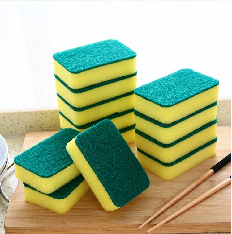 洗碗海绵百洁布巾厨房清洁神器刷碗洗锅布双面海绵擦