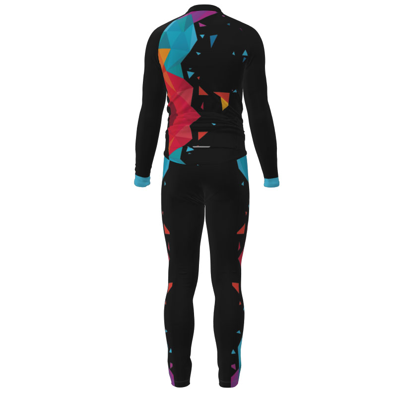 百淄2022新款冬季加绒分体滑冰速滑轮滑成人速滑服