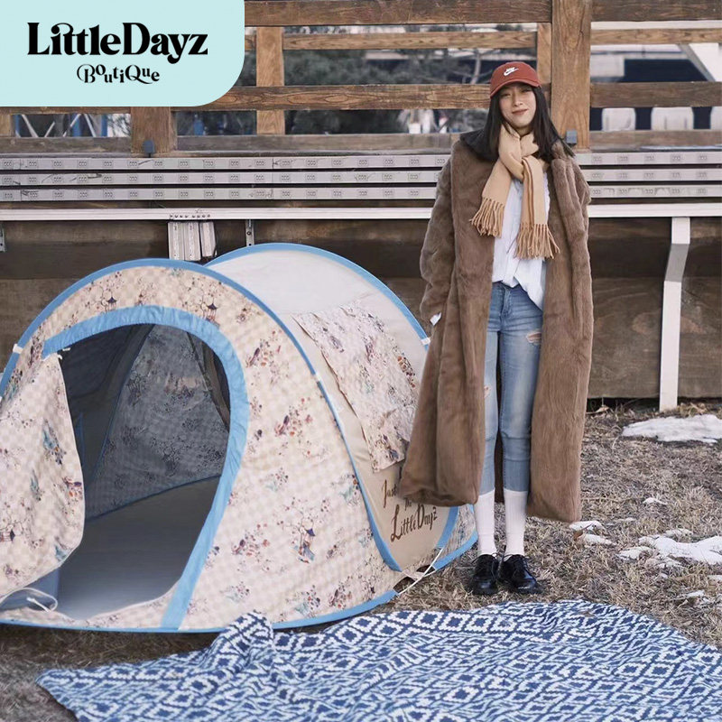 littledayz秋季新款五景四季帐篷户外装备露营用品便携式折叠帐篷