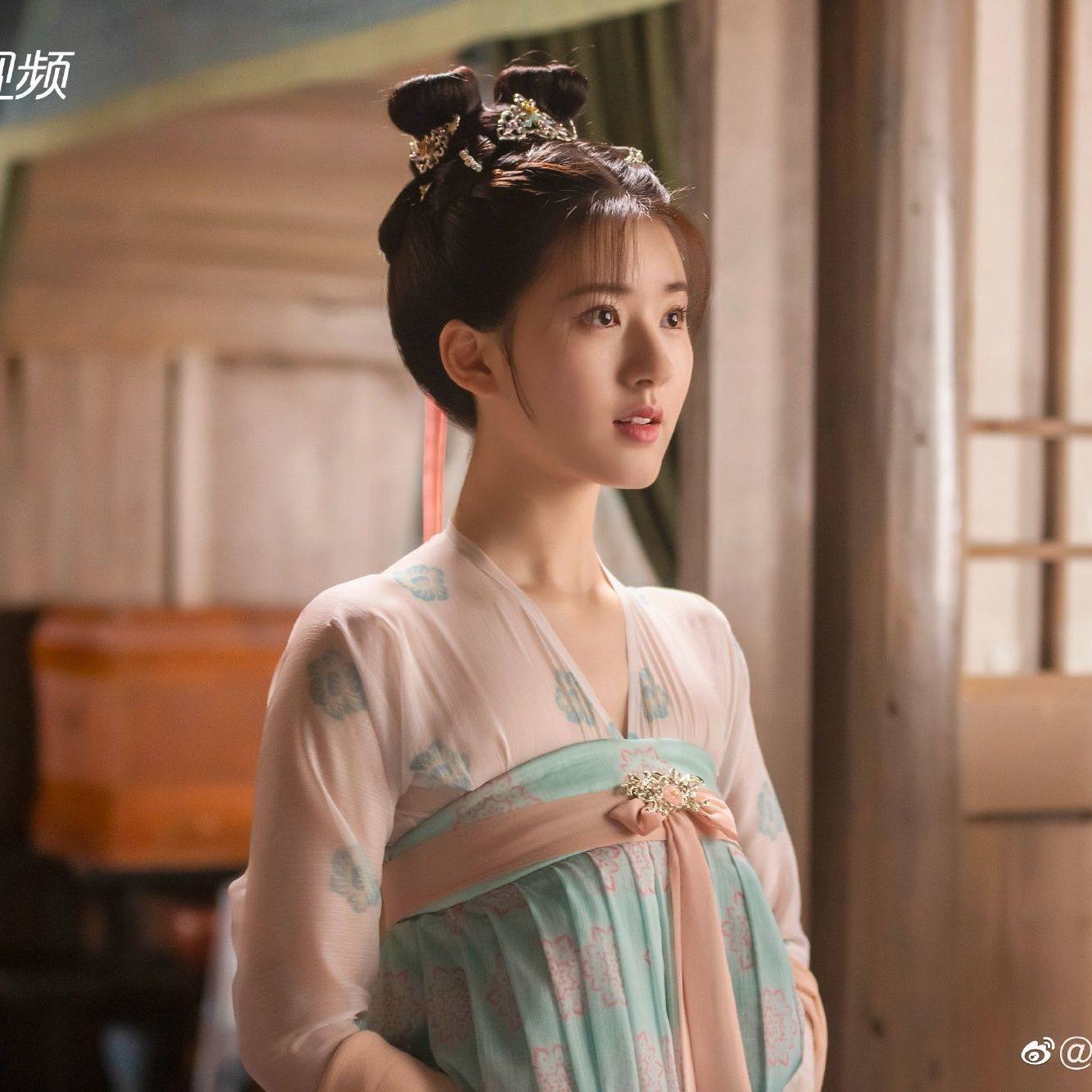 汉服长歌行同款李乐嫣同款唐制齐胸襦裙夏季改良汉服