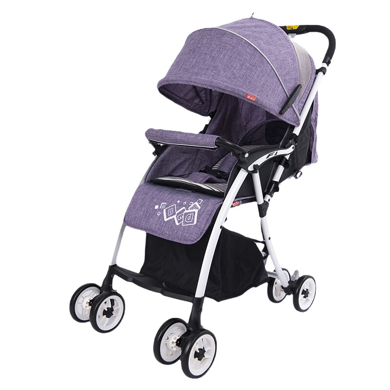 贝欧莱f1婴儿推车高景观可坐冬夏透气两用婴儿车四轮推车