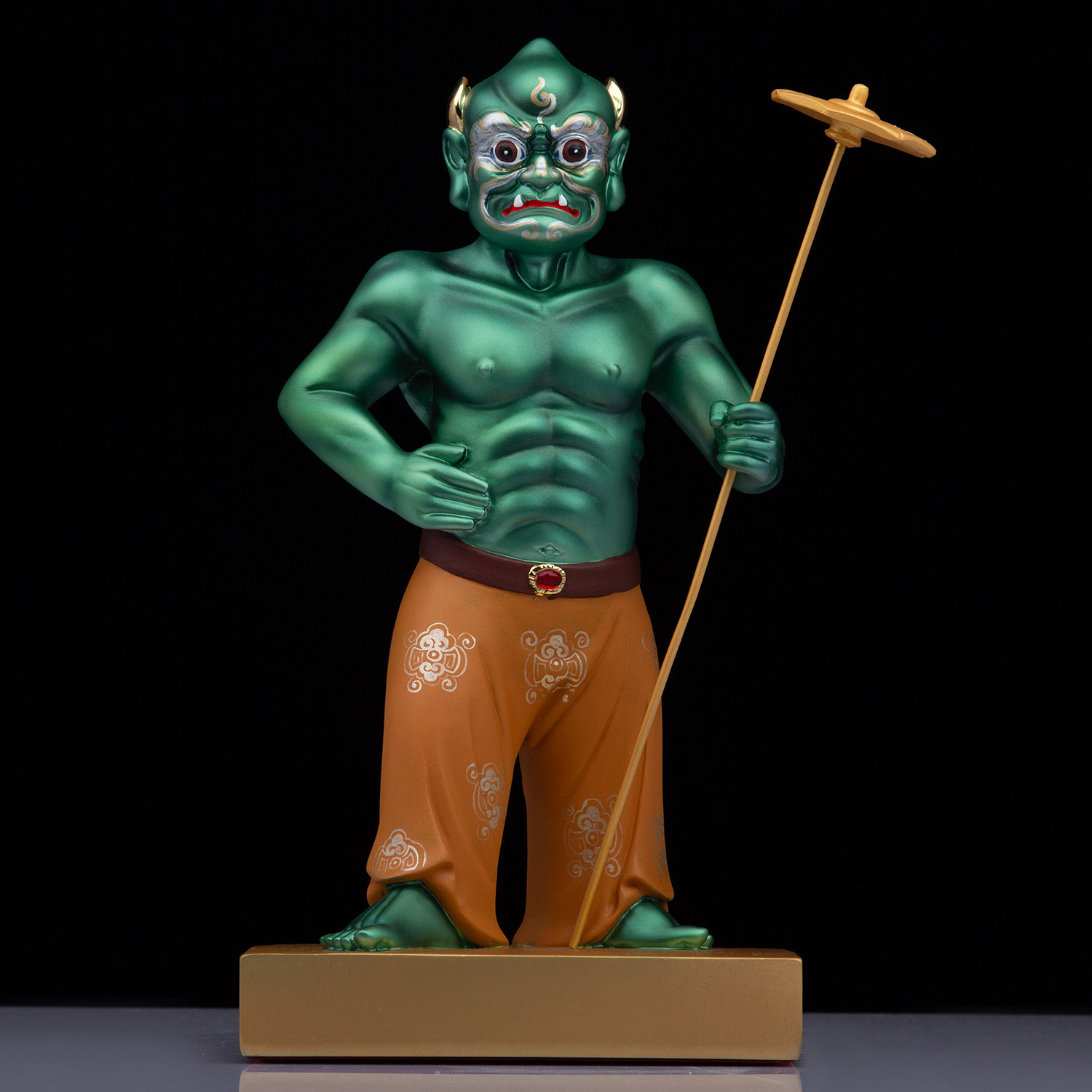 典藏五运财偏横财五瘟使者神像圣丰佛像聚财摆件