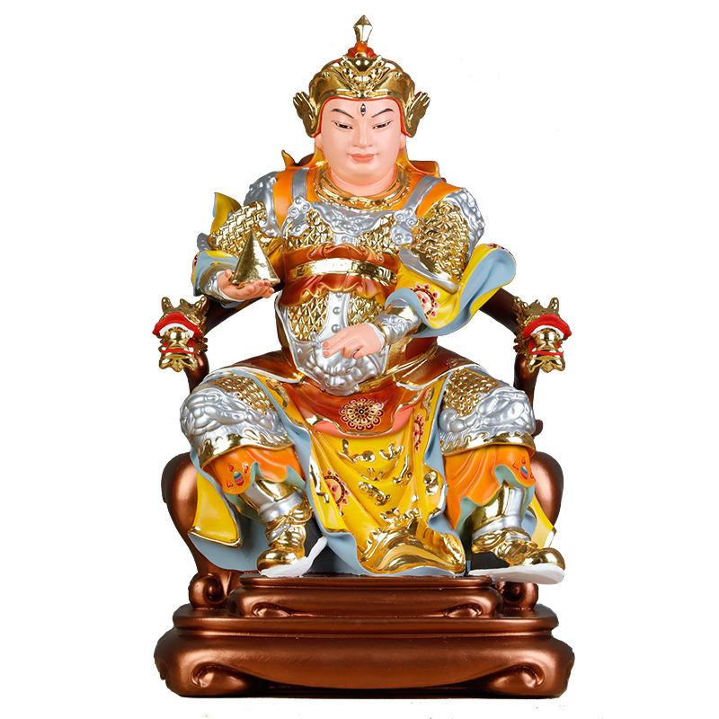 神像典藏杨戬二郎显圣真君家居供奉华光大帝摆件