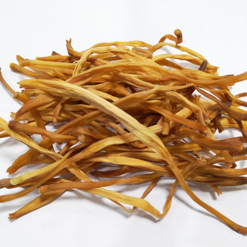 干黄花菜农家脱水蔬菜干菜类特产干货无硫黄花菜自然晒干特级500g