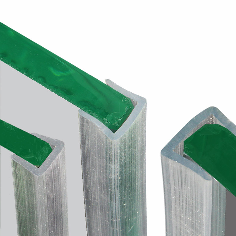 透明玻璃护边条防撞密封条防水胶条嵌坎条装饰条钢密封条