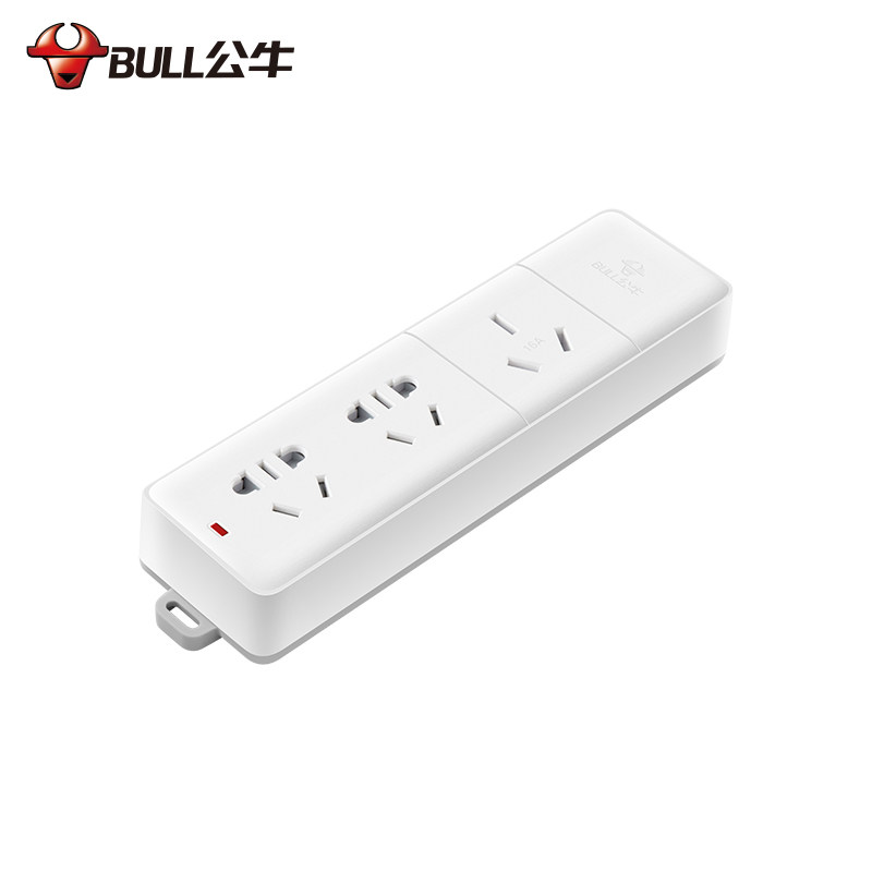 公牛16安插座空调插排大功率4000w插板带开关无线电源接线