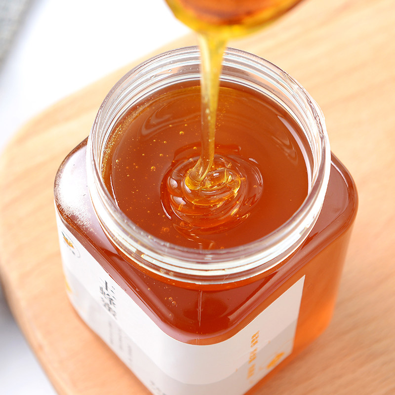 神农架纯正天然结晶土蜂蜜小包装百花蜜蜂农家自产蜜糖500g一斤