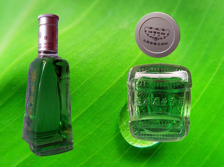 云南特色名酒杨林肥酒燃情绿酒400mlx12瓶48%vol整箱包邮