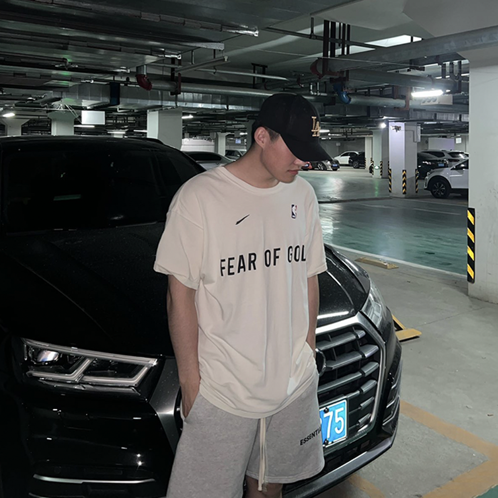 airfogfearofgod假日联名款高街运动百搭t恤