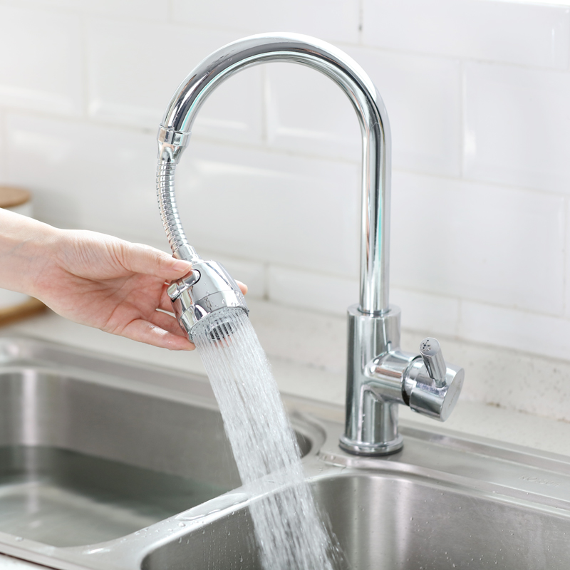 2个厨房水龙头防溅头加长延伸过滤嘴花洒喷头家用过滤器