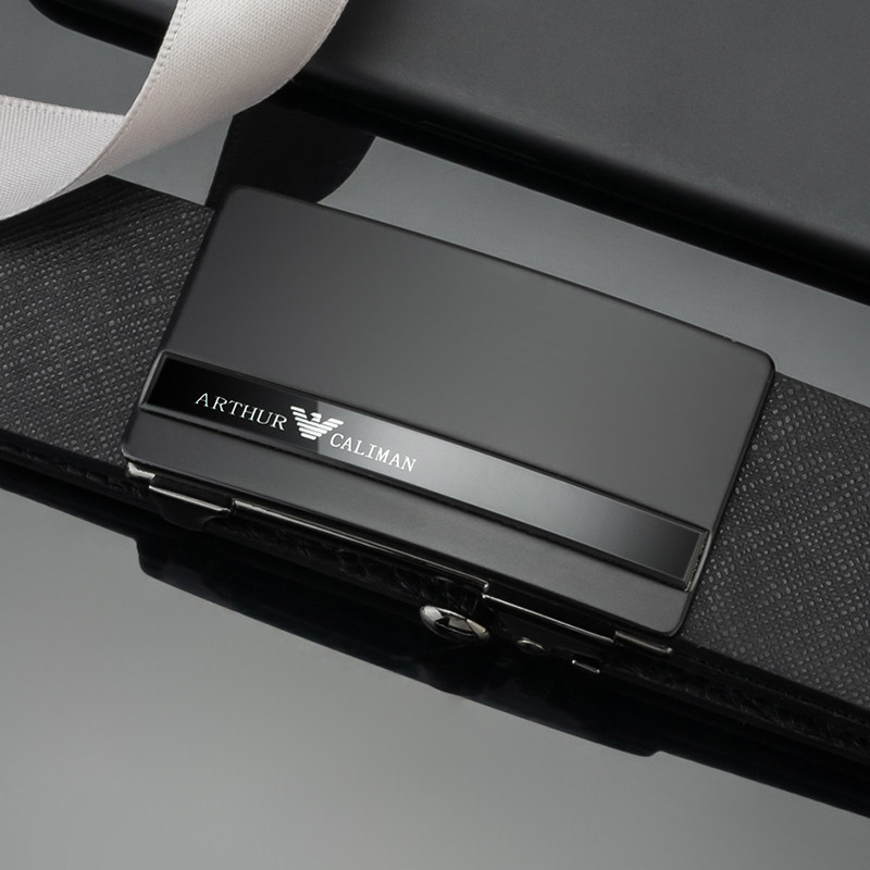 帝梵阿玛尼男士腰带年轻人正品皮带男真皮时尚纯牛皮磨砂百搭裤带