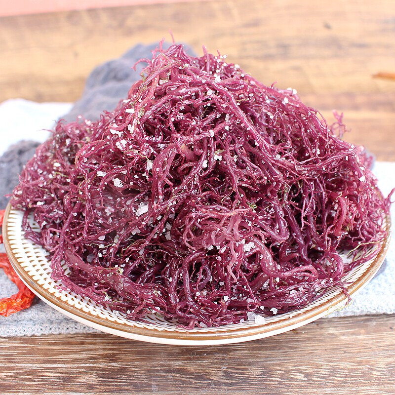 龙须菜红藻5斤新鲜野生海菜盐渍海藻火锅凉拌海带
